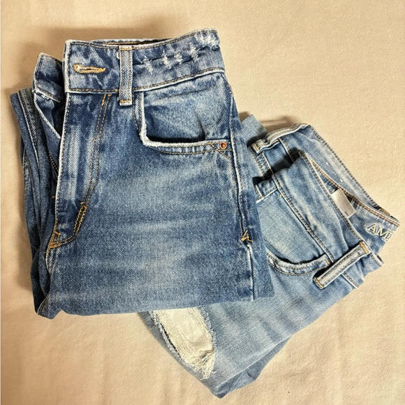 ZARA & AEO 00 Jeans Bundle - Picture 1 of 7